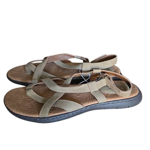 B.O.C Born Concepts Women's Size 7 Tan Strappy Sandals - Picture 1 of 5